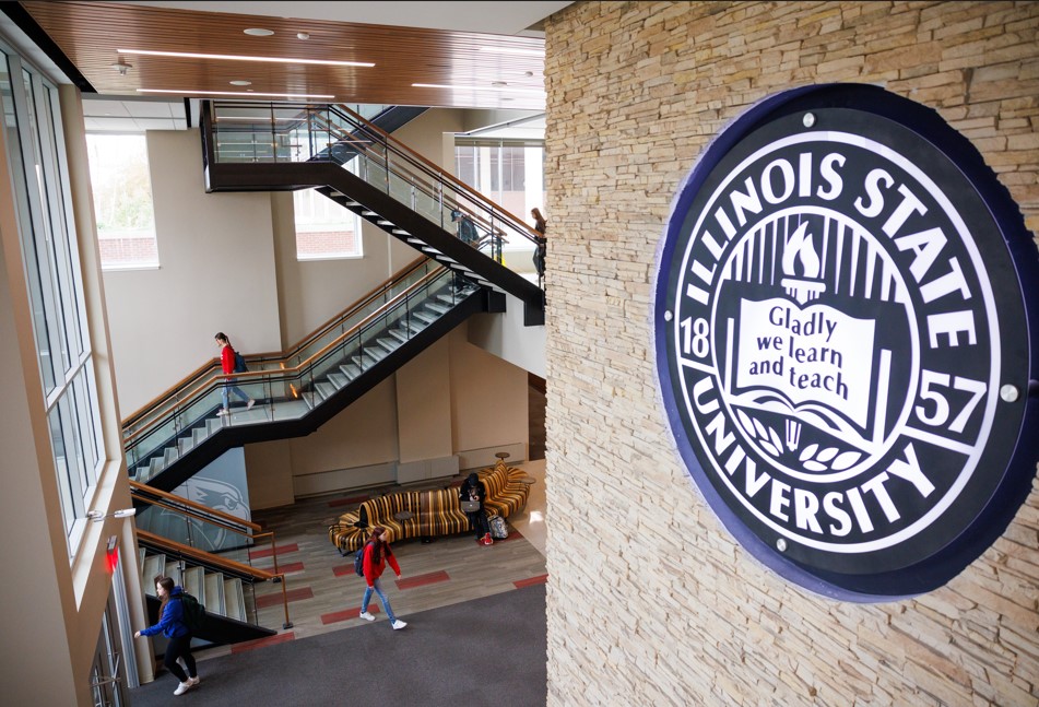 Interior of Bone Student Center featuring staircase