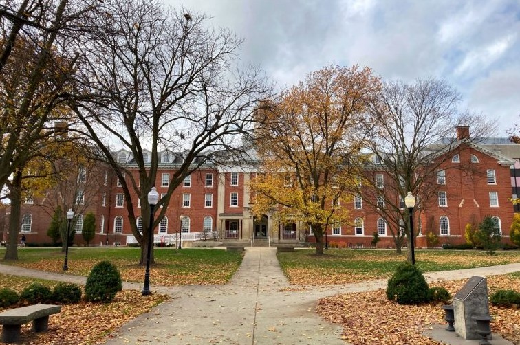 Fell Hall in fall time