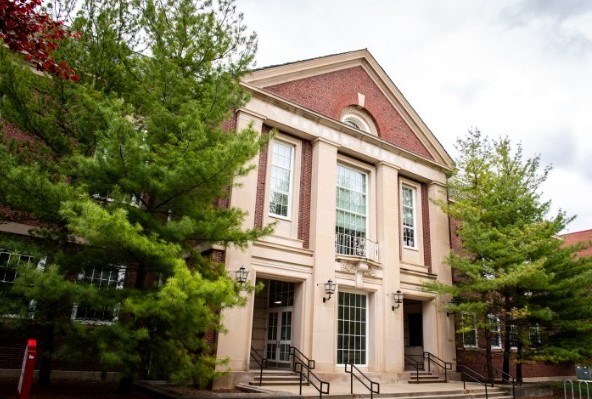 Williams Hall in Spring
